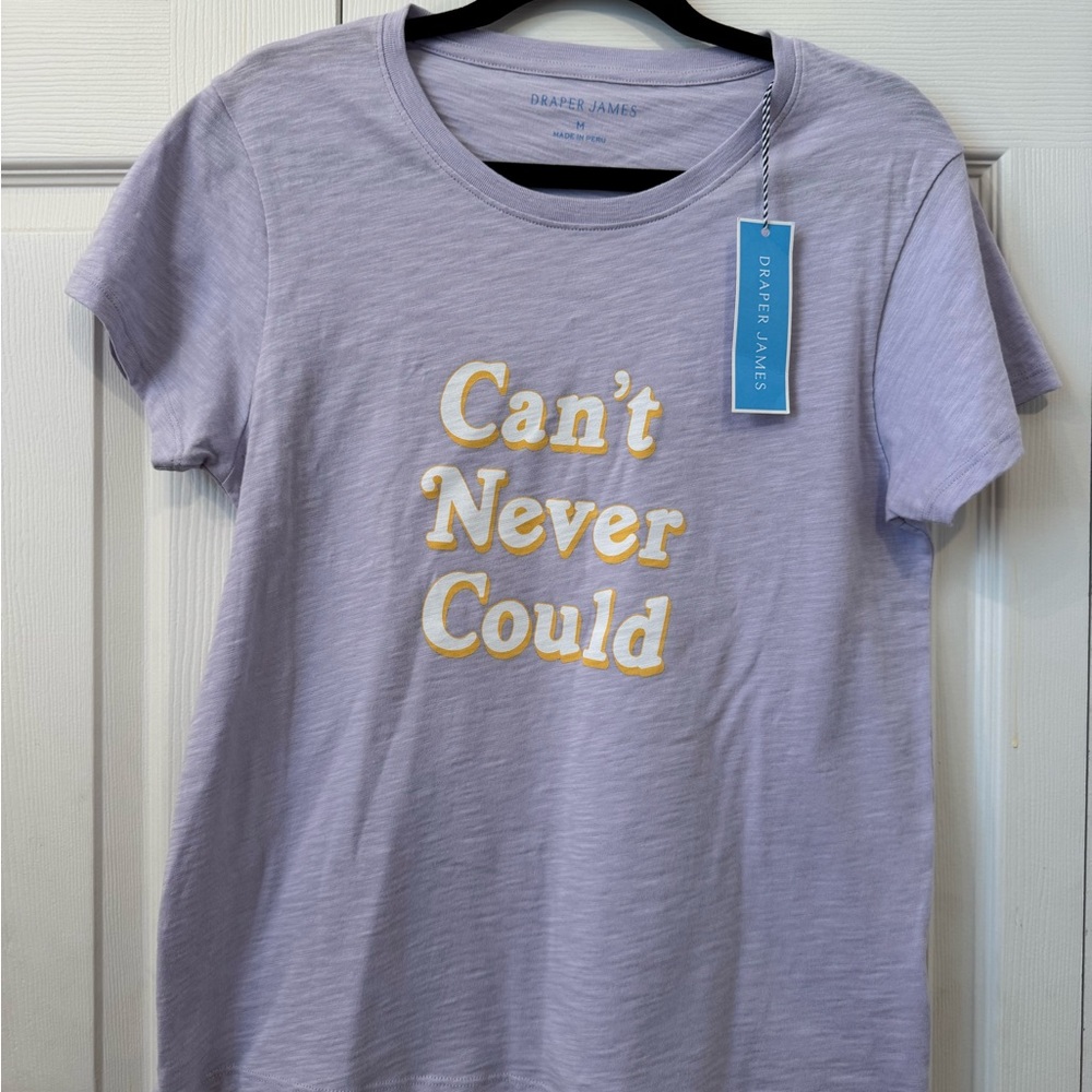 Draper James Graphic Tee “Can’t never could”